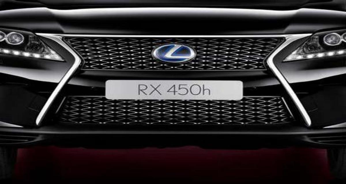 Genève 2012 : Lexus RX 450h, premier teaser