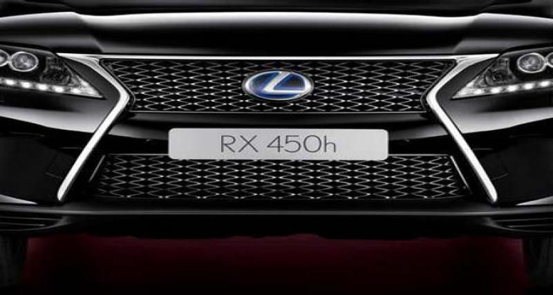  - Genève 2012 : Lexus RX 450h, premier teaser