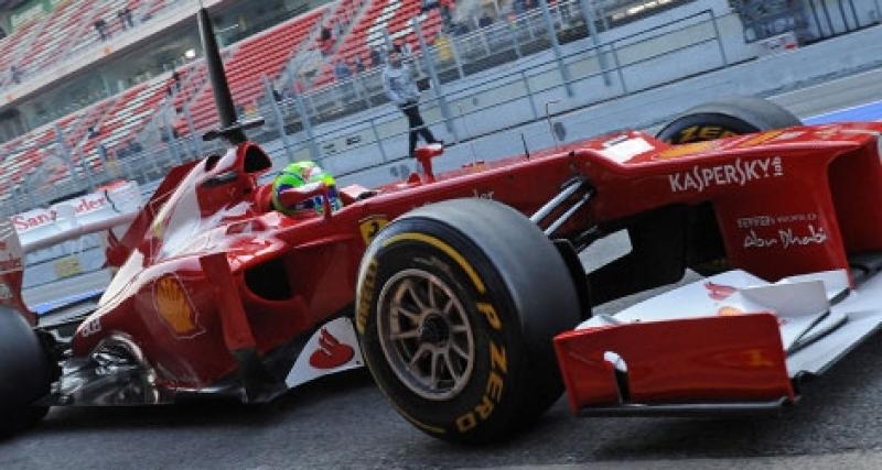  - F1 : la grêle s'invite en Espagne