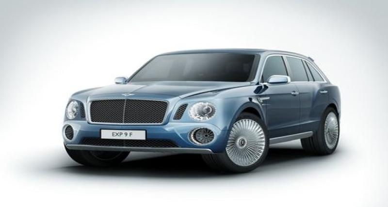  - Genève 2012 : Bentley EXP 9 F Concept