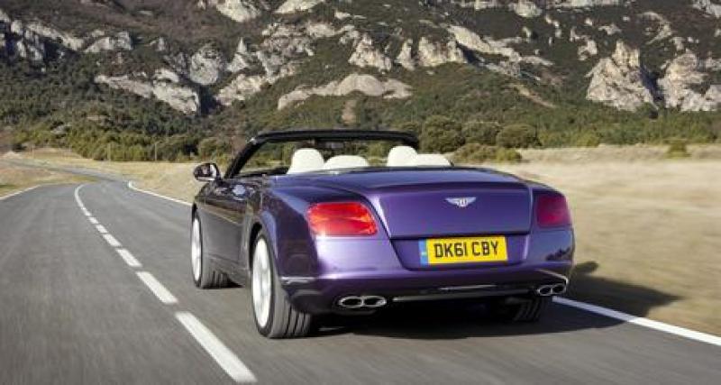  - Genève 2012 : Bentley Continental GTC V8