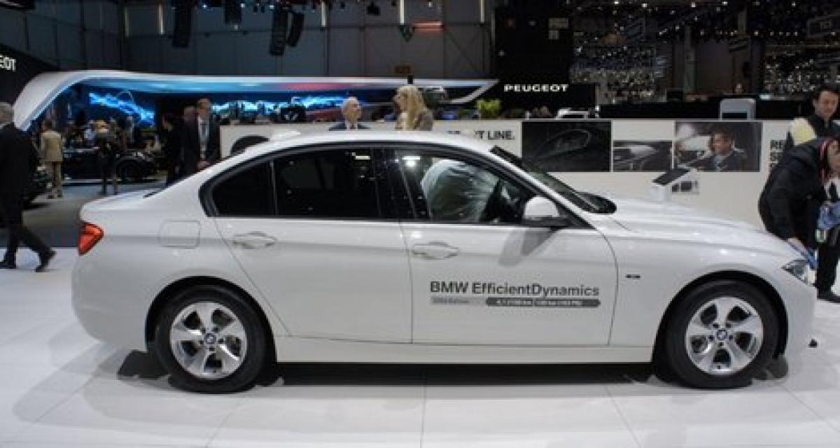 Genève 2012 live : BMW 320d Efficient Dynamics Edition