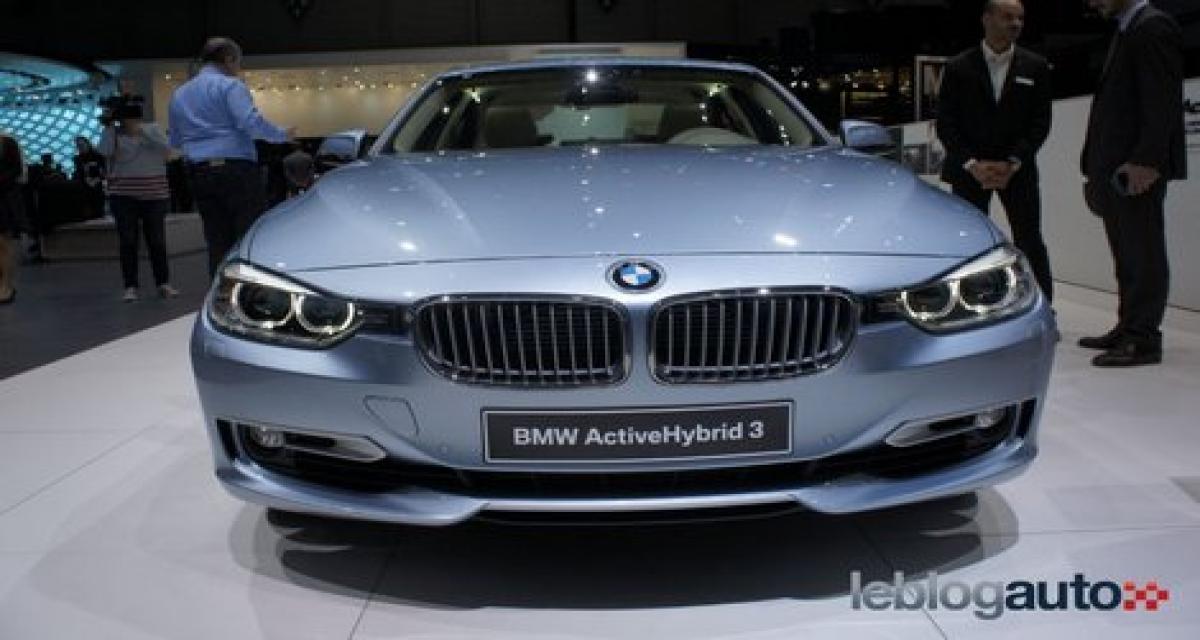 Genève 2012 live : BMW ActiveHybrid 3