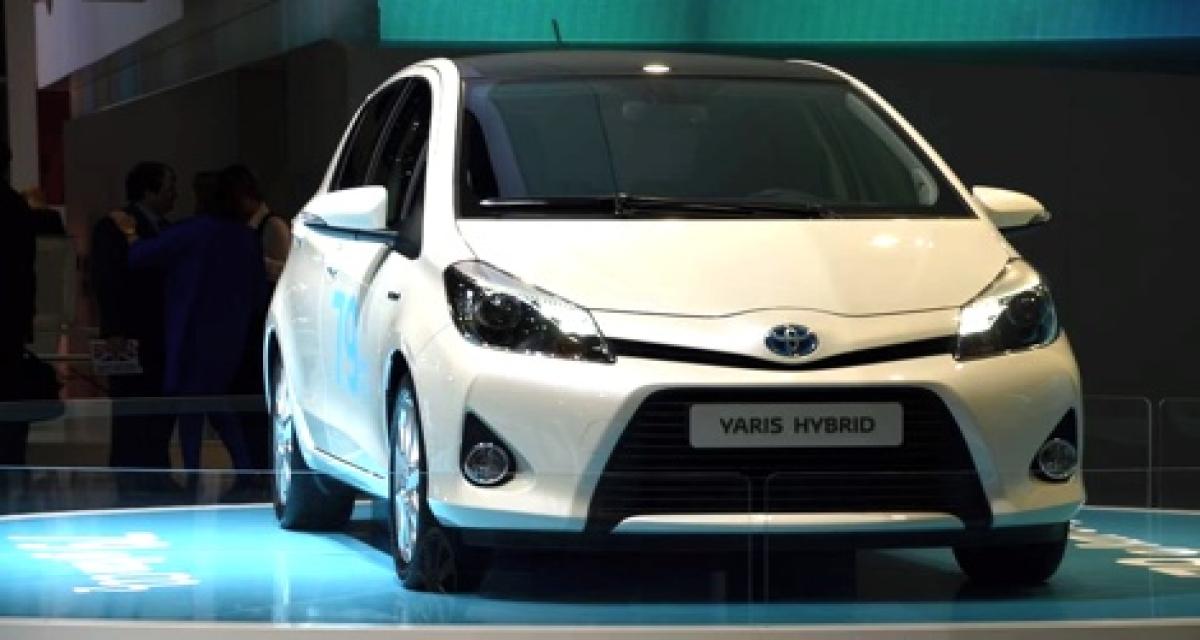 Genève 2012 live : Toyota Yaris hybride