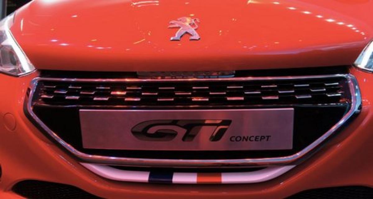Genève 2012 live : Peugeot 208 GTi Concept