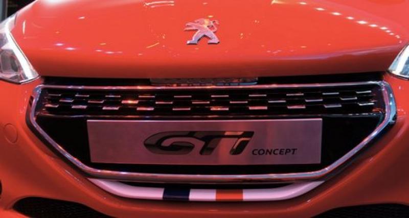  - Genève 2012 live : Peugeot 208 GTi Concept