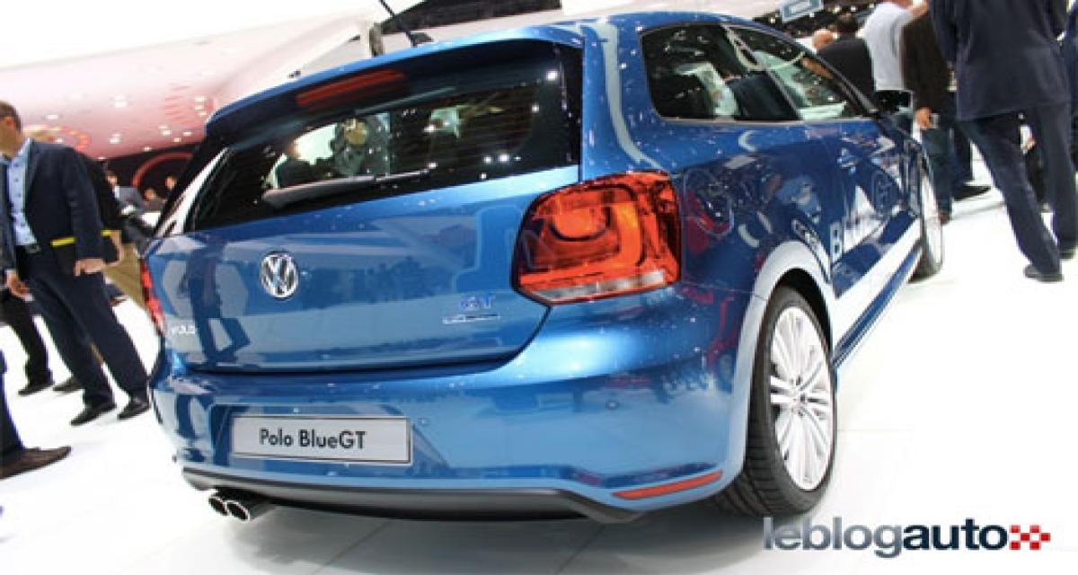 Genève 2012 live : Volkswagen Polo BlueGT
