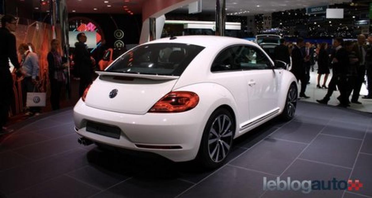 Genève 2012 live : VW Beetle R-Line