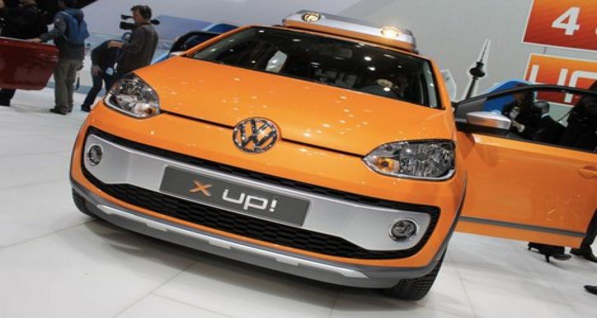 Genève 2012 live : Volkswagen Up! Concepts