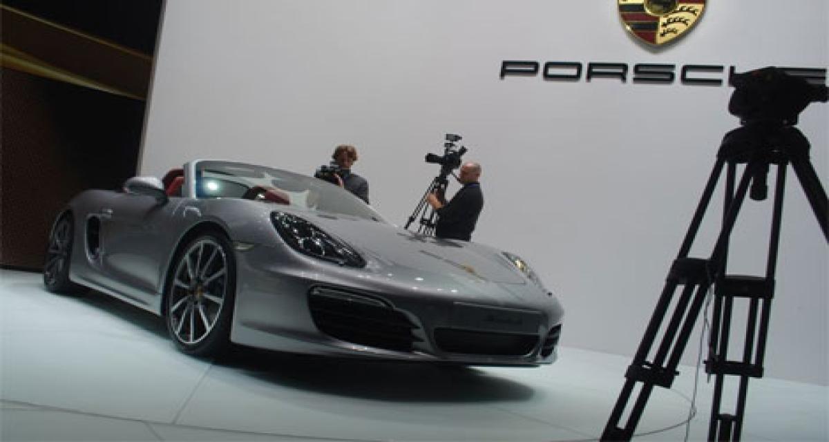 Genève 2012 live : Porsche Boxster S