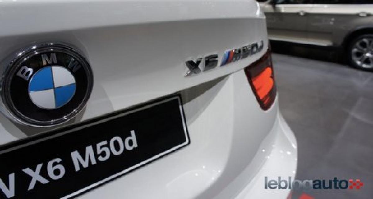Genève 2012 live : BMW X6 M50d