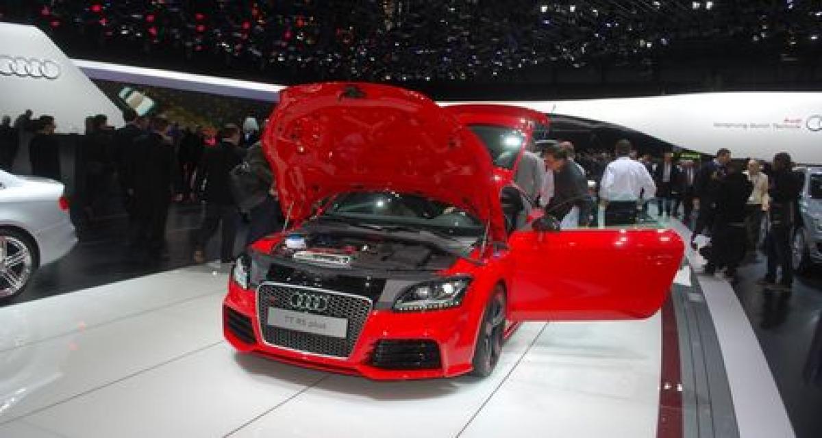 Genève 2012 live : Audi TT RS Plus