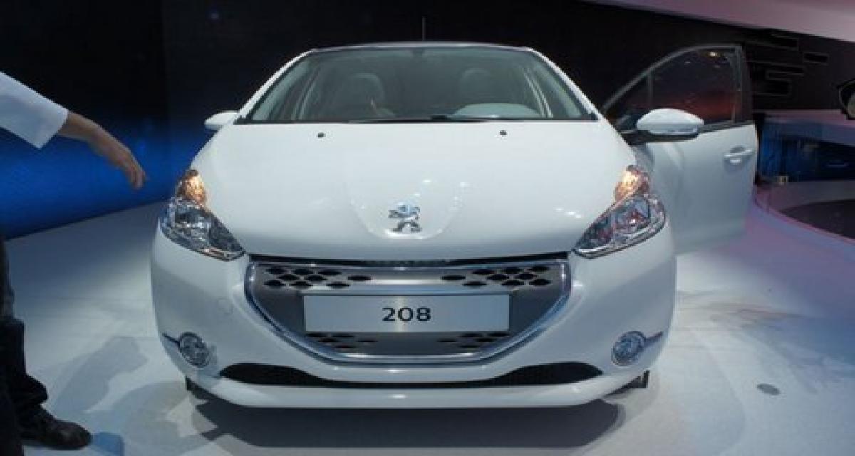 Genève 2012 live : Peugeot 208 e-HDi