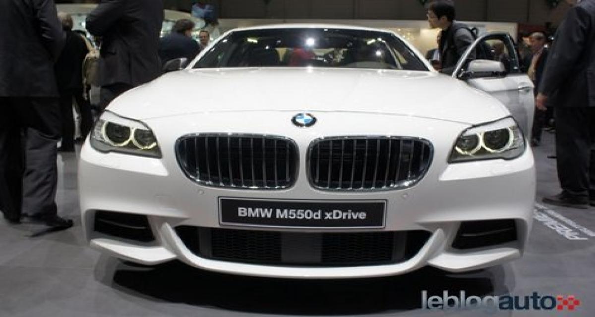 Genève 2012 live : BMW M550d xDrive