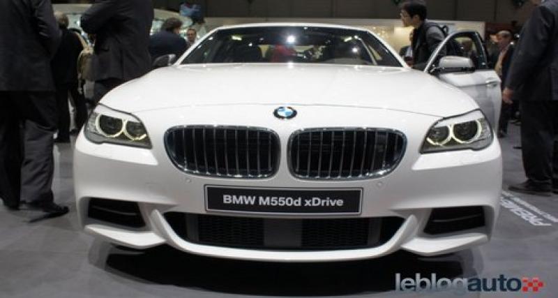  - Genève 2012 live : BMW M550d xDrive