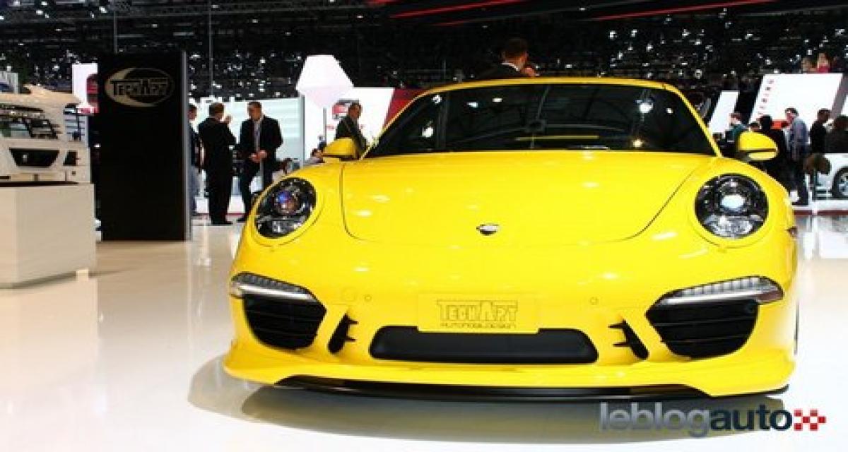 Genève 2012 live : Porsche 911 TechArt