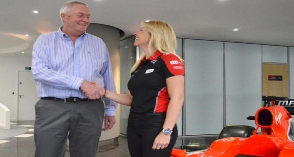 F1: Maria de Villota devient pilote d'essai de Marussia F1
