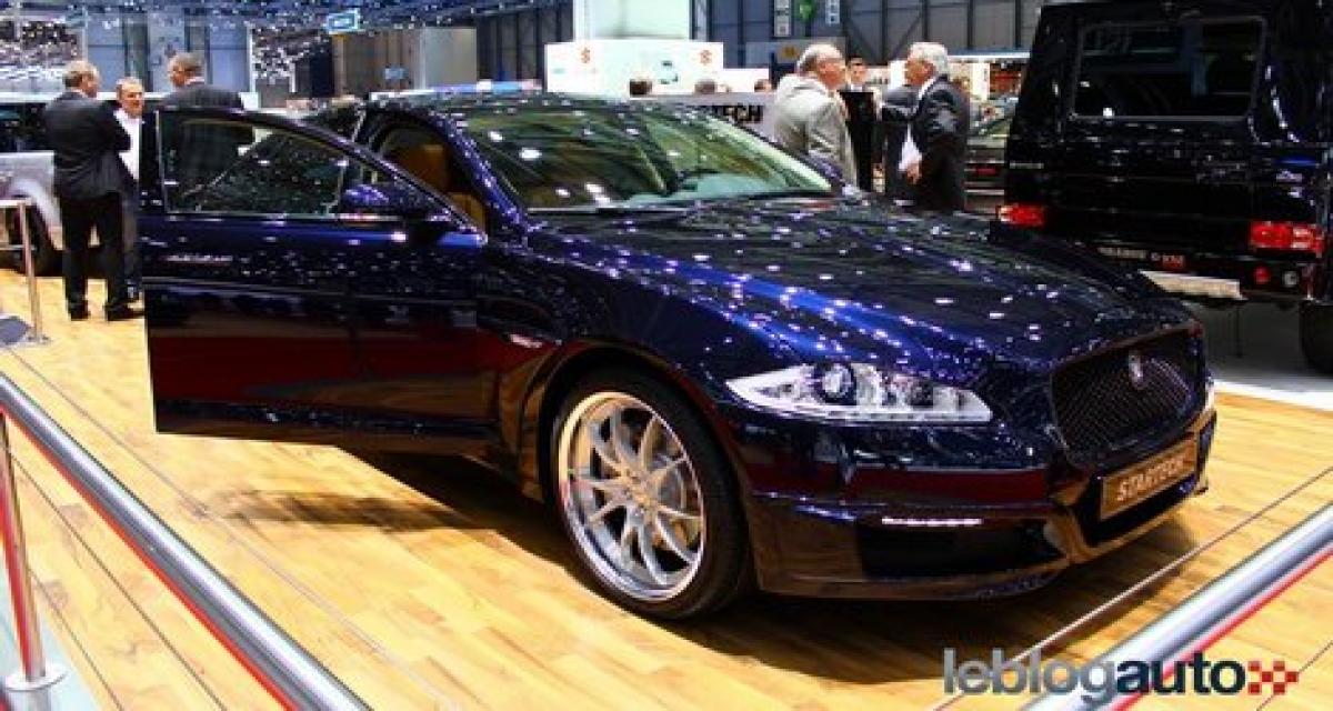 Genève 2012 live : Jaguar XJ Startech