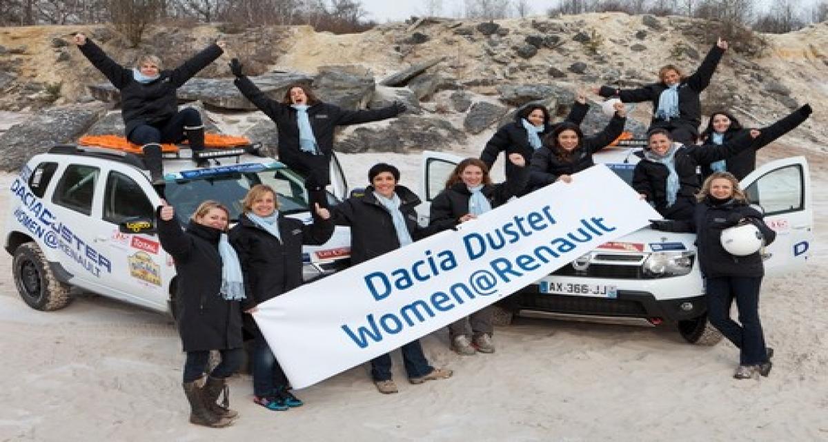 6 Duster pour les Women@Renault du rallye Aïcha des Gazelles