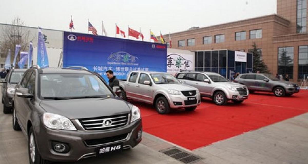 Chine: Great Wall et Bosch promeuvent le diesel