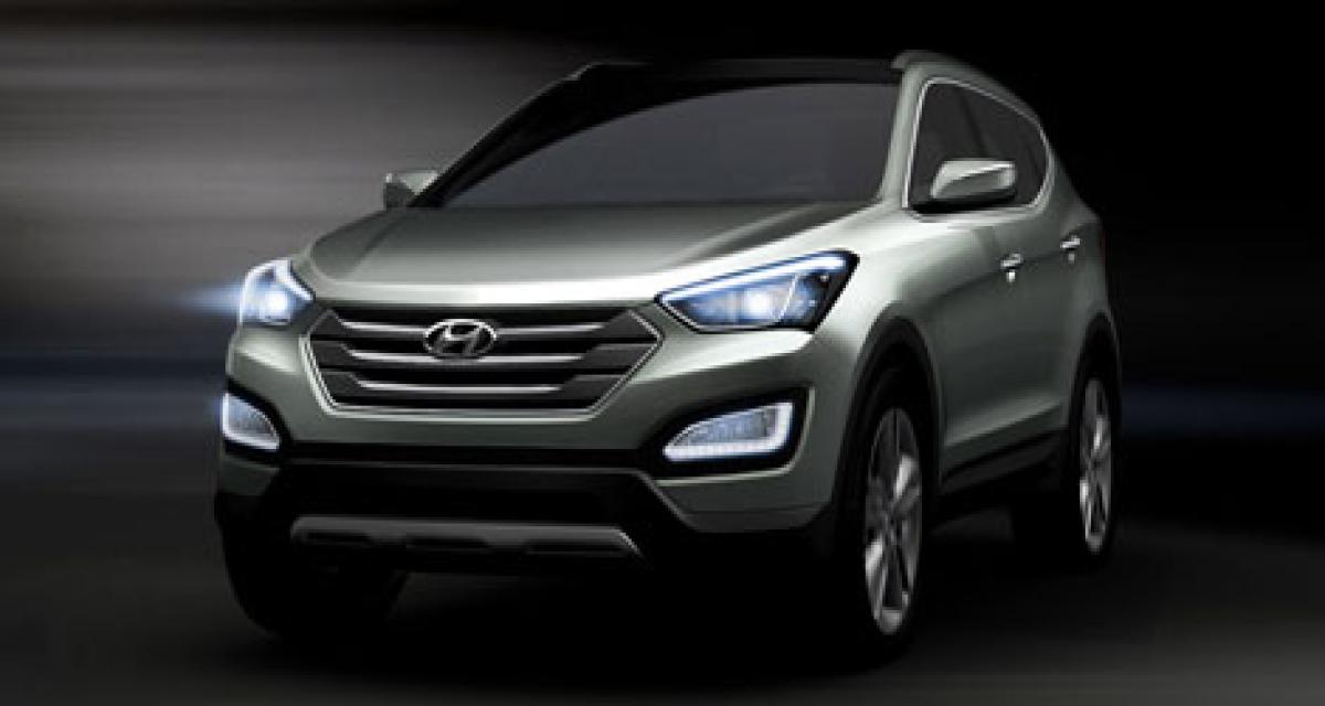 New-York 2012 : Hyundai Santa Fe en approche