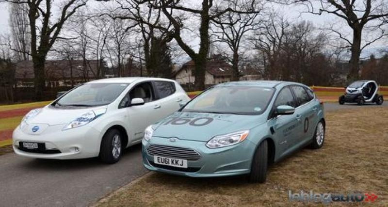 - Le match des électriques : Rapide comparatif entre La Nissan Leaf et la Ford Focus Electric