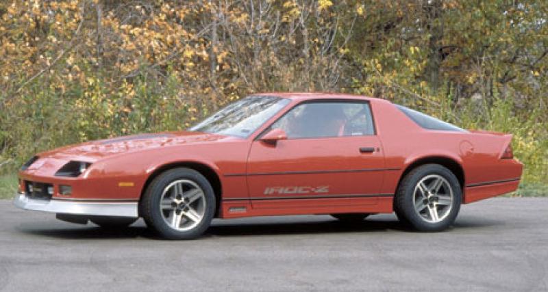  - Histoire des muscle cars : Chevrolet Camaro – Troisième génération (1981 – 1992)