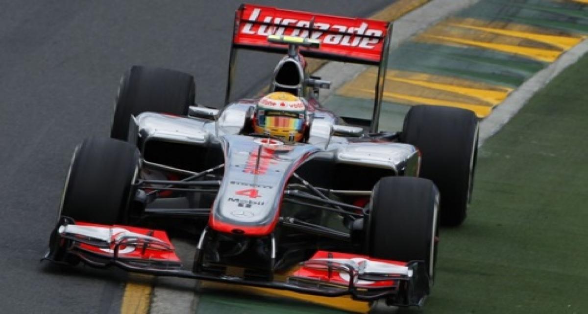 F1 2012 Australie qualifications : Lewis Hamilton premier de la classe