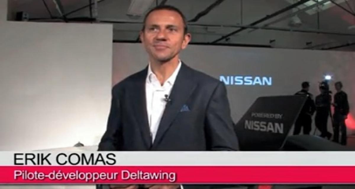 Nissan Deltawing : les explications d'Erik Comas (vidéo)