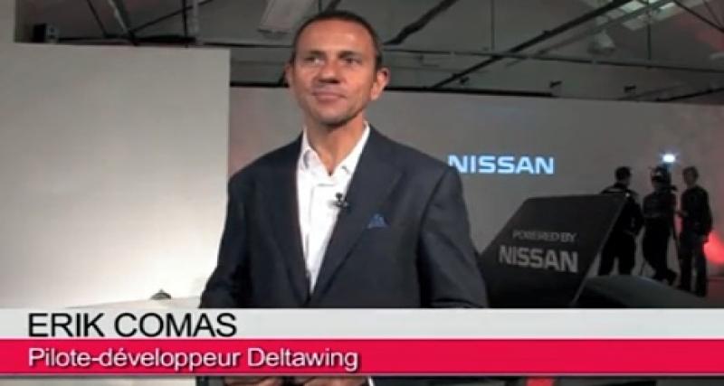  - Nissan Deltawing : les explications d'Erik Comas (vidéo)