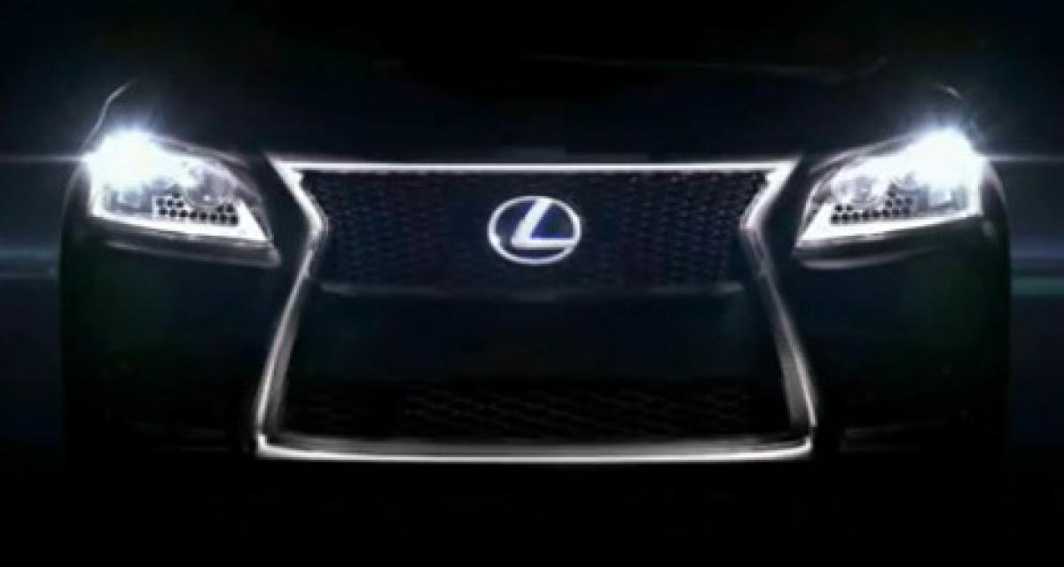 La prochaine Lexus LS s'annonce discrètement