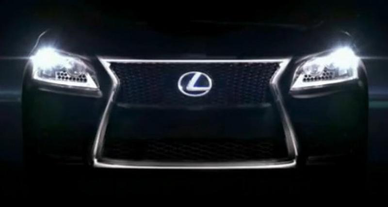  - La prochaine Lexus LS s'annonce discrètement