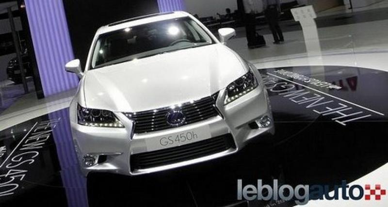  - Début de production pour la Lexus GS450h