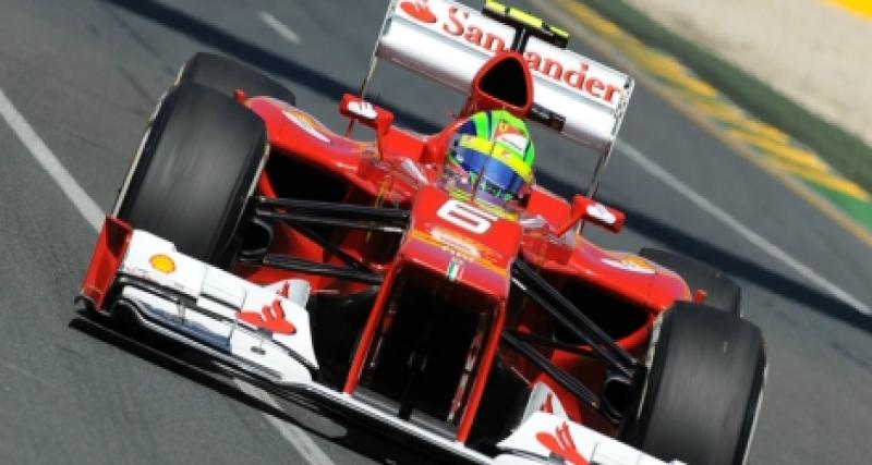  - F1 Sepang 2012 : nouveau châssis pour Massa