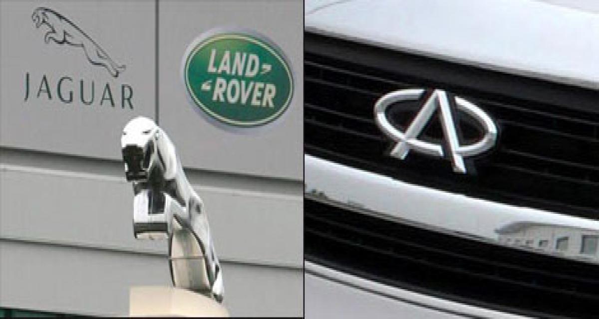 Accord officiel entre Jaguar Land Rover et Chery