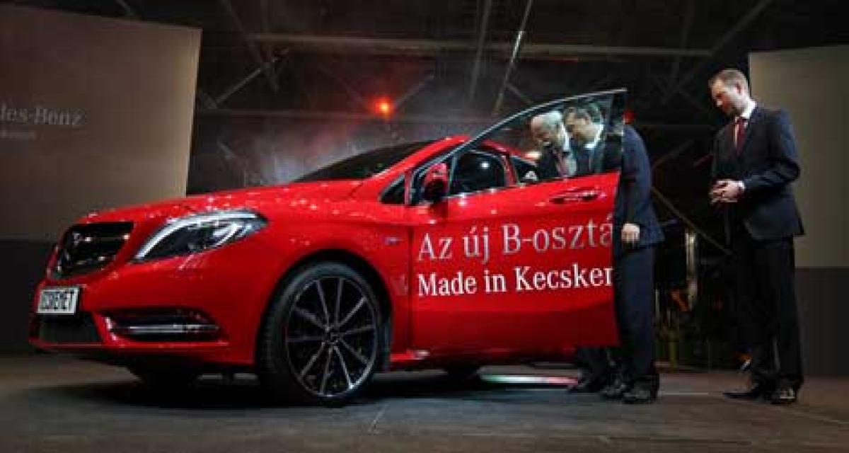 Mercedes débute sa production en Hongrie