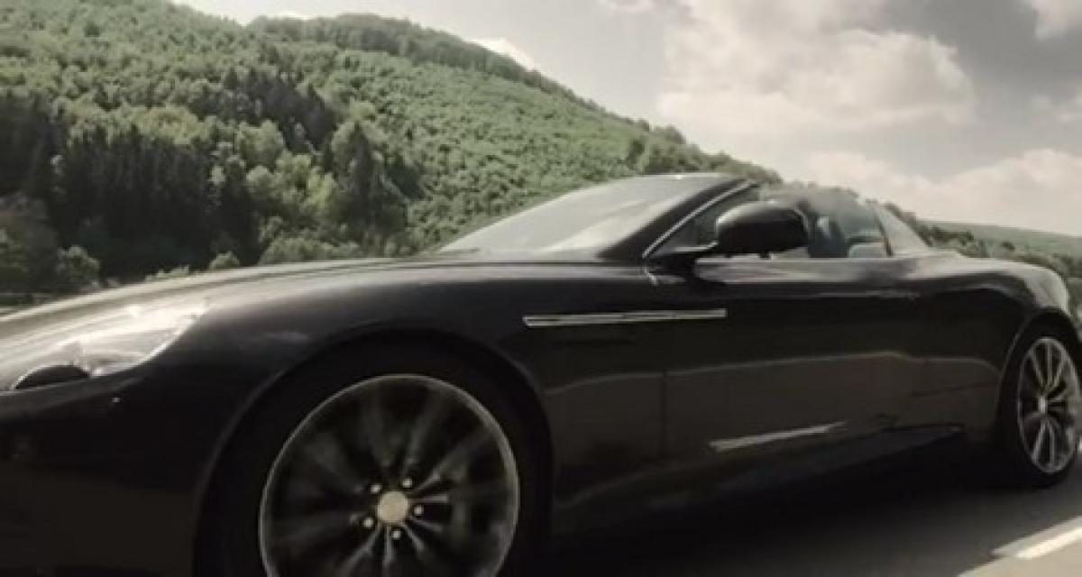 Quelques secondes en Aston Martin Virage Volante (vidéo)