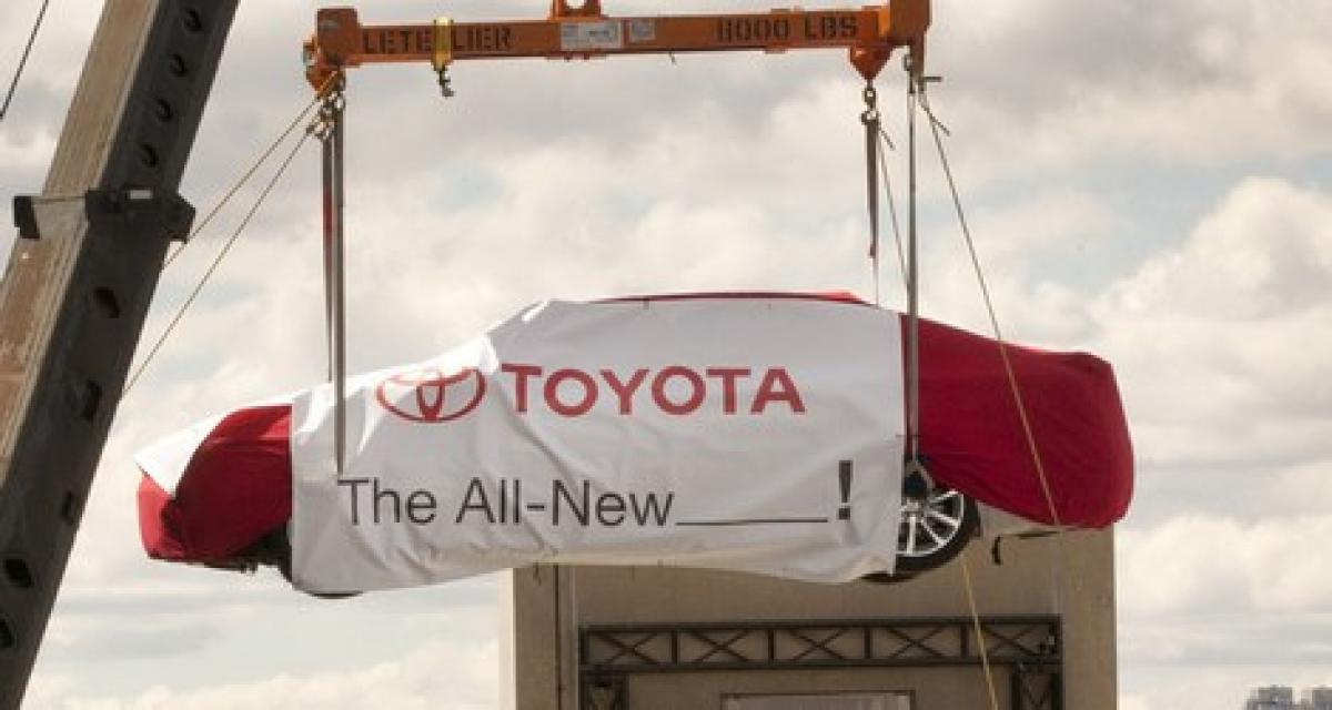 New-York 2012 : la Toyota mystère joue la fille de l'air à cache-cache