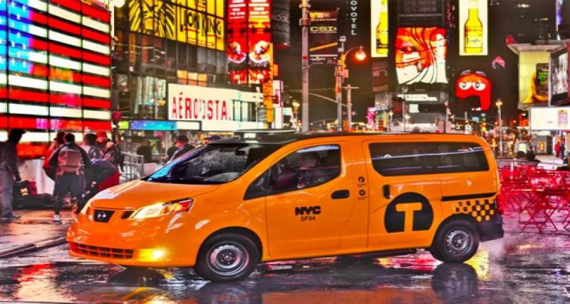  - New-York 2012 : Nissan NV200 en version taxi 