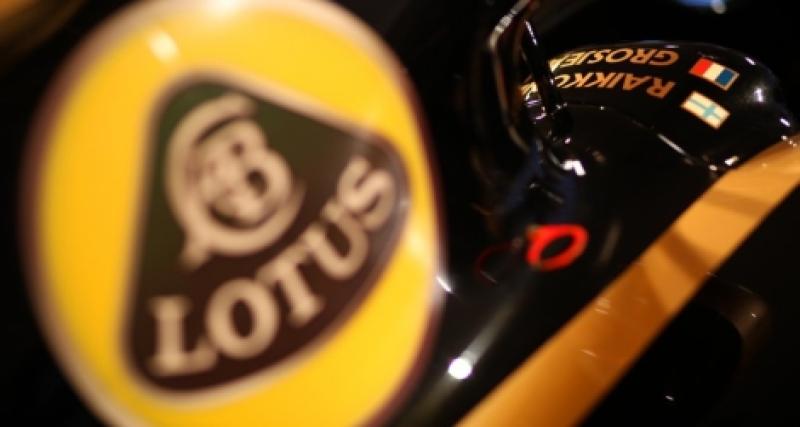  - F1 : fin du sponsoring entre Lotus et Lotus F1 Team