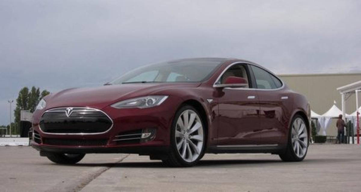 Tesla S : lancement américain en juin