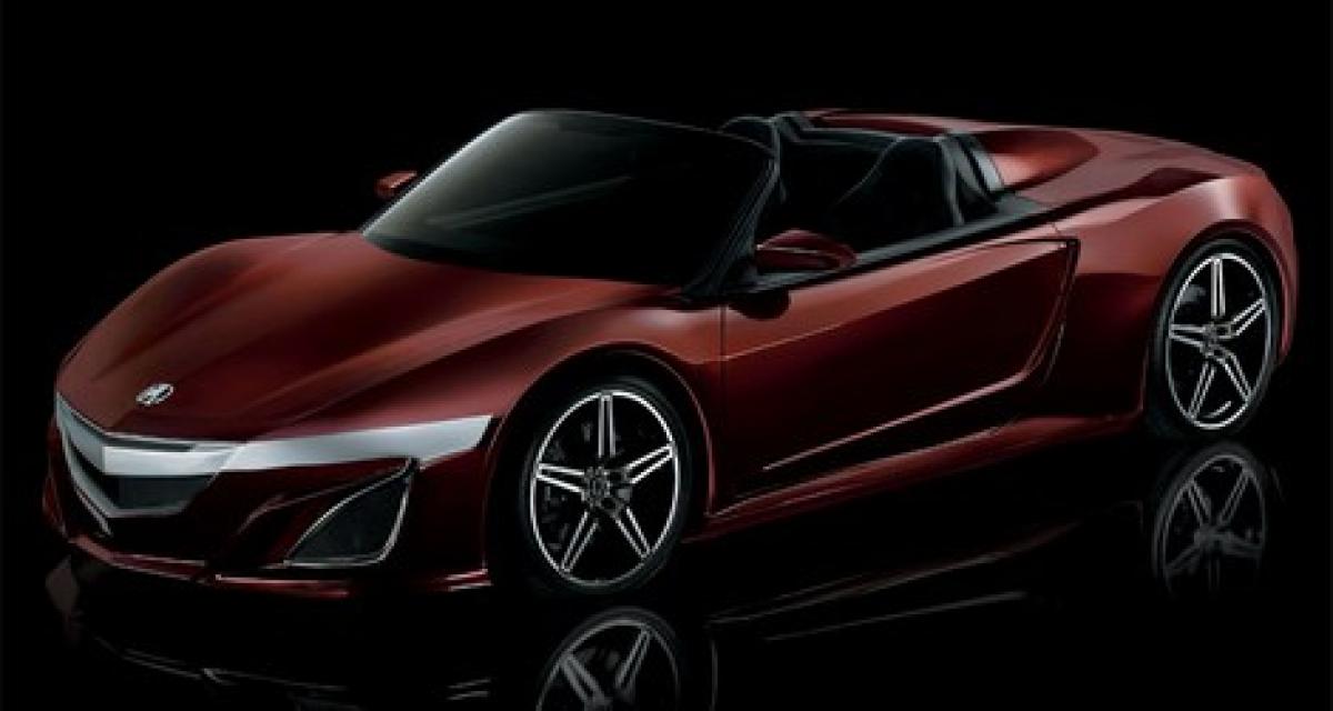 Acura NSX Roadster : le joujou de Tony Stark