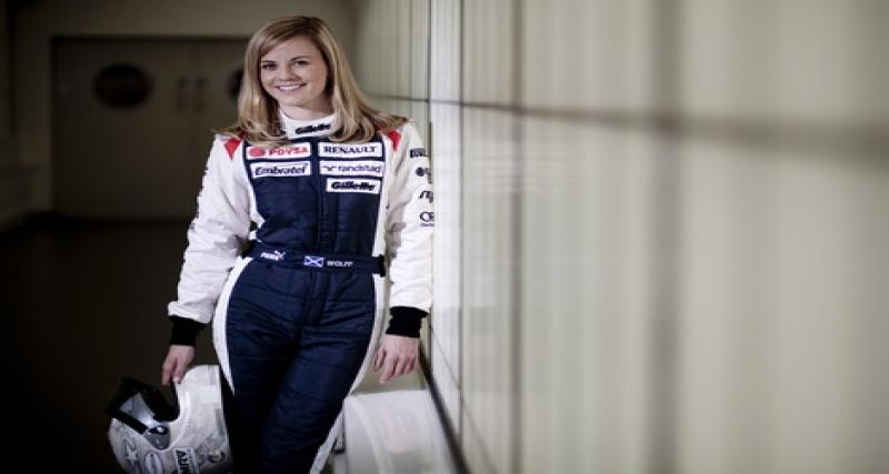  - F1 : Susie Wolff pilote pour Williams