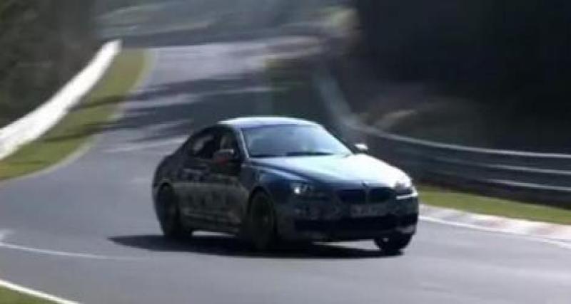  - Spyshot : la BMW M6 Gran Coupé sur le Nürburgring (vidéo)