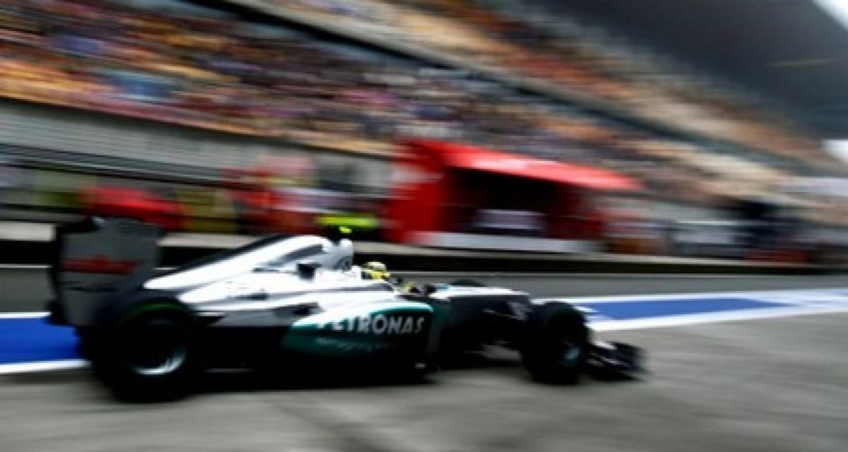 F1 Chine 2012 qualifications: Première pole de Rosberg