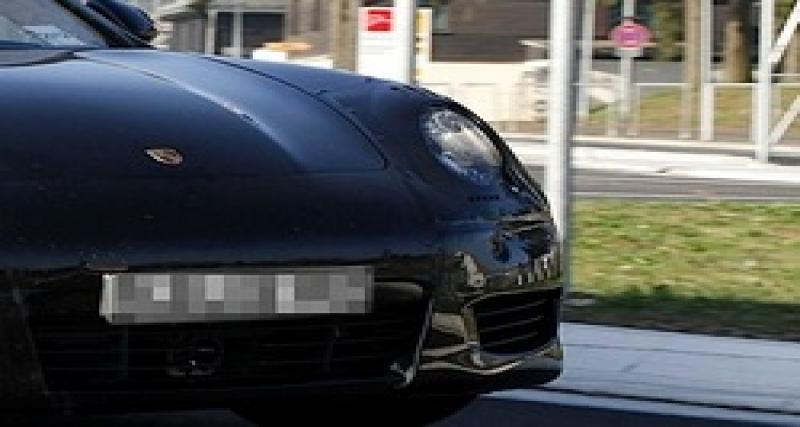  - Spyshot : rhinoplastie en vue pour la Porsche Panamera