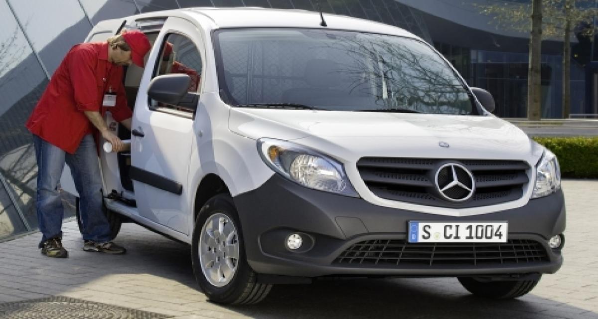Salon de Hanovre 2012 : Mercedes dévoile le Citan