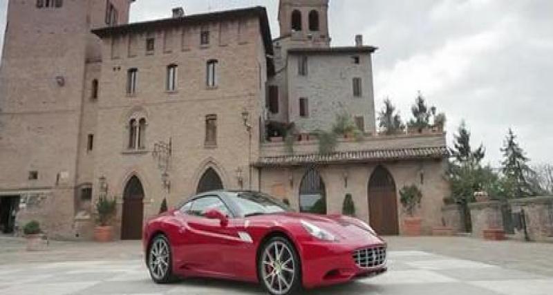  - La Ferrari California restylée fait sa promo (vidéo)