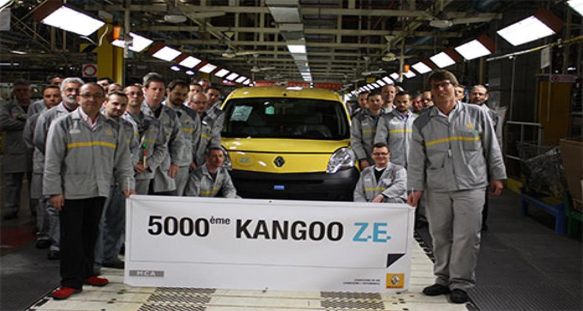 5 000 Kangoo Z.E. à Maubeuge