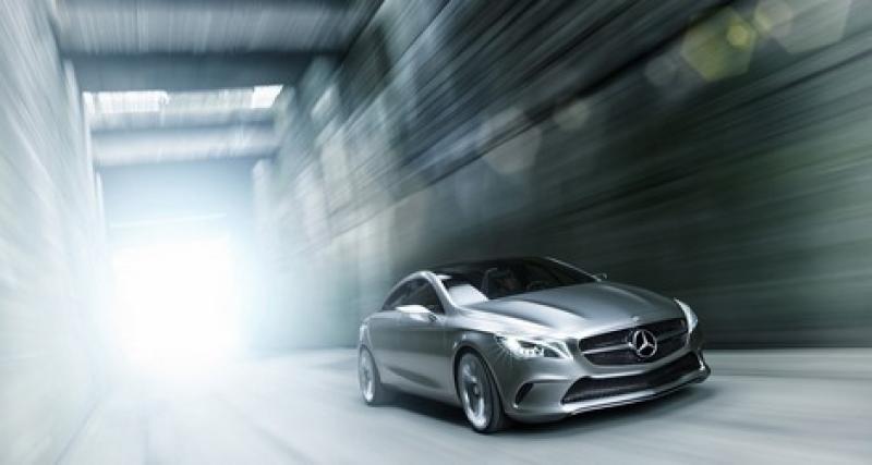  - Pékin 2012 : la Mercedes Concept Style Coupé en fuite